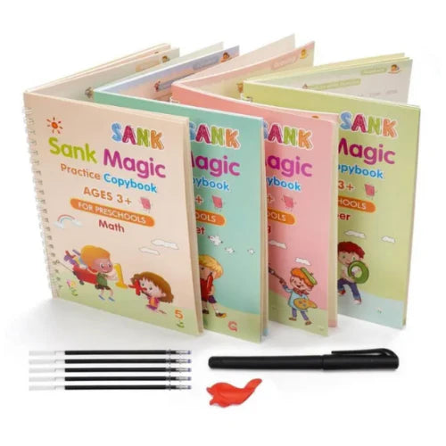 Sank Magic Practice Copy+books - (Pack of 4books)